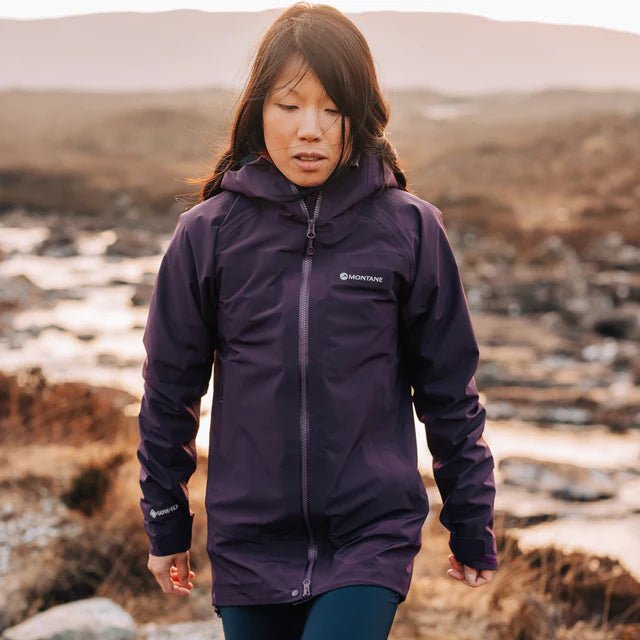 Montane Women&#39;s Phase GTX Waterproof Jacket - Saskatoon Berry - Hill and Dale Outdoors