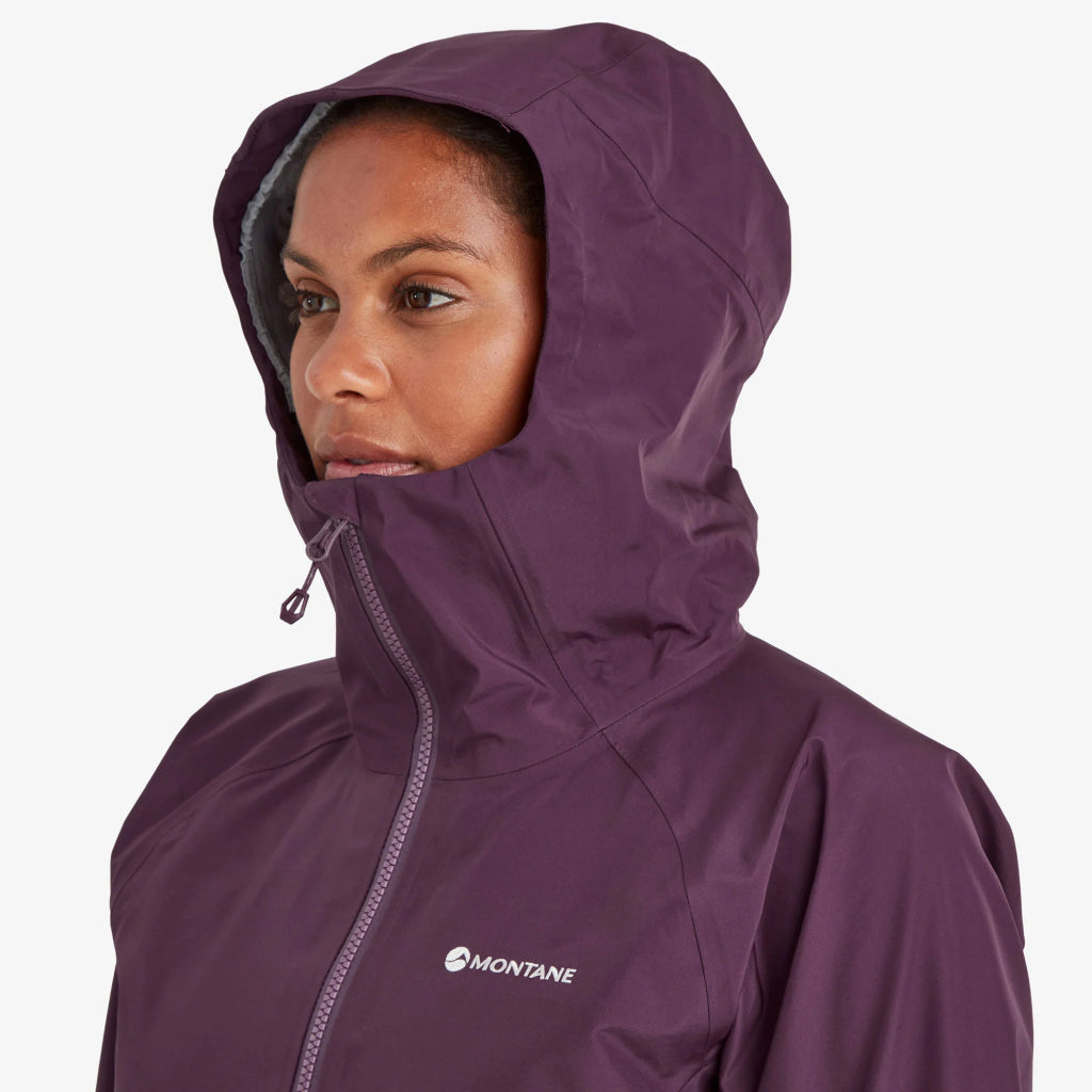 Montane Women&#39;s Phase GTX Waterproof Jacket - Saskatoon Berry - Hill and Dale Outdoors