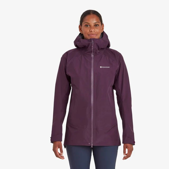 Montane Women&#39;s Phase GTX Waterproof Jacket - Saskatoon Berry - Hill and Dale Outdoors
