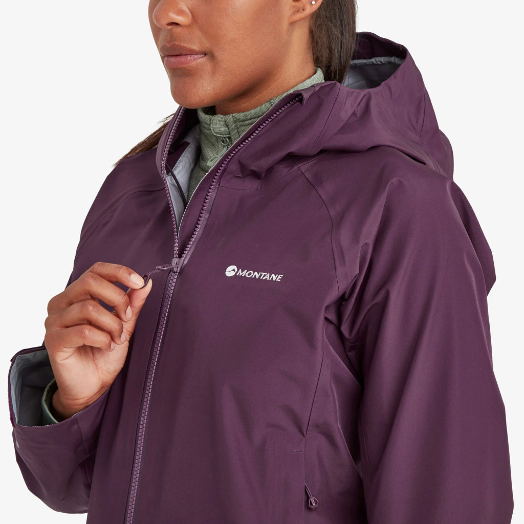 Montane Women&#39;s Phase GTX Waterproof Jacket - Saskatoon Berry - Hill and Dale Outdoors