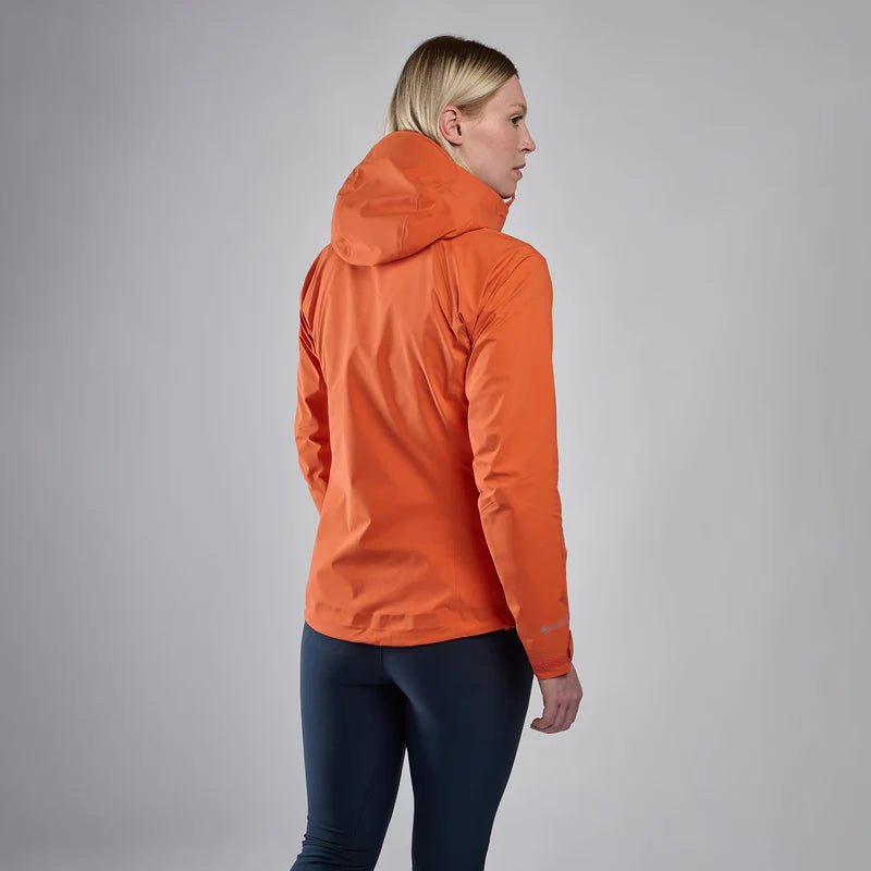 Montane Women&#39;s Phase Lite GTX Waterproof Jacket - Tigerlily - Hill and Dale Outdoors
