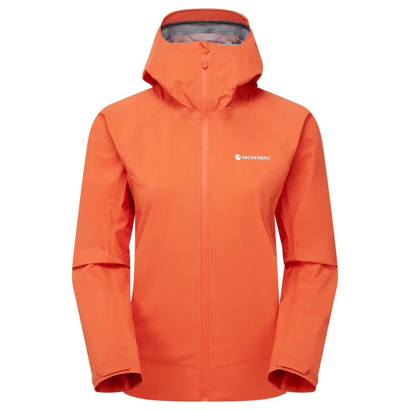 Montane Women&#39;s Phase Lite GTX Waterproof Jacket - Tigerlily - Hill and Dale Outdoors