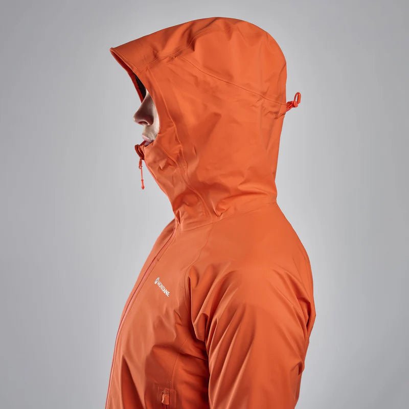 Montane Women&#39;s Phase Lite GTX Waterproof Jacket - Tigerlily - Hill and Dale Outdoors