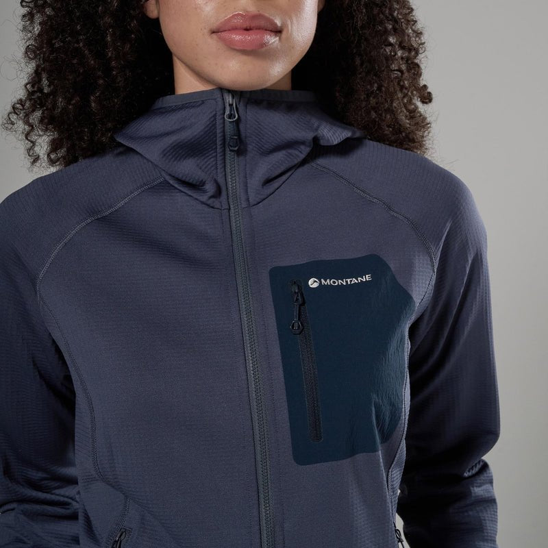 Montane Women's Protium CP Hooded Fleece Jacket - Hill and Dale Outdoors