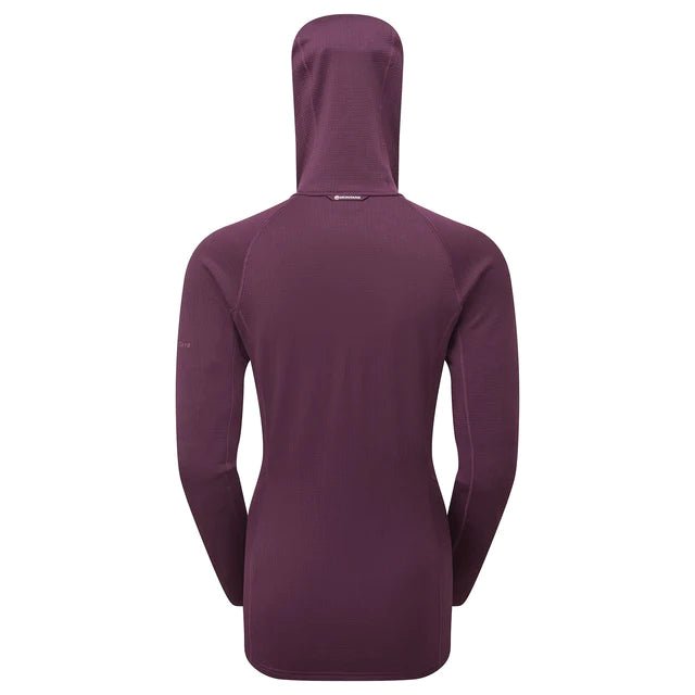 Montane Women&#39;s Protium Hooded Fleece Jacket - Saskatoon Berry - Hill and Dale Outdoors