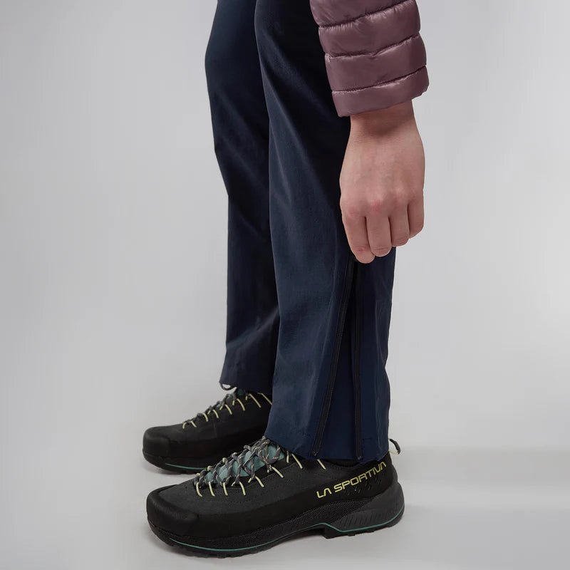 Montane Women&#39;s Terra Stretch Pants - Eclipse Blue - Reg Leg - Hill and Dale Outdoors