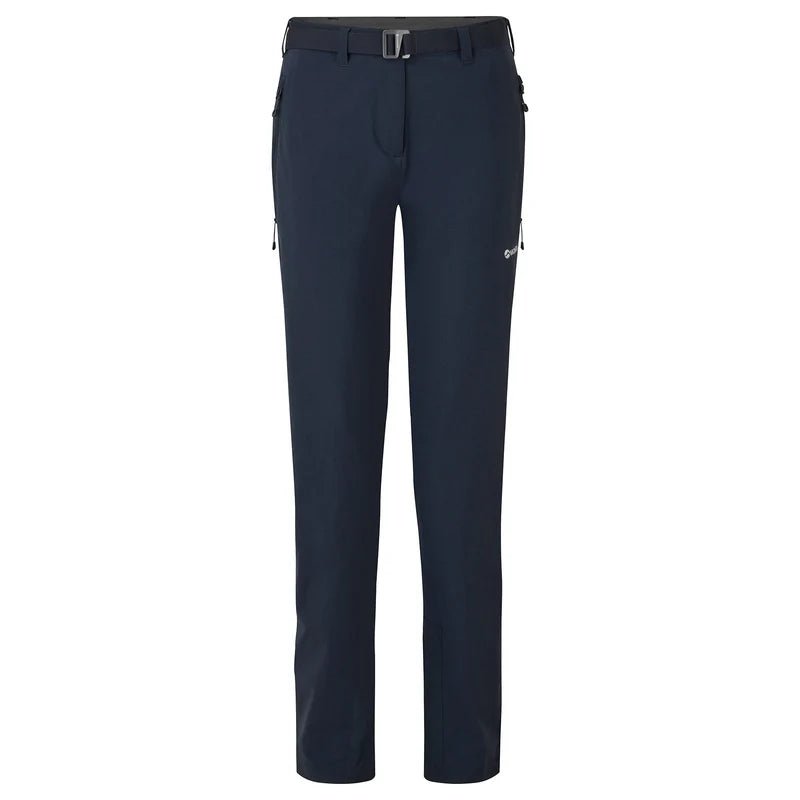 Montane Women&#39;s Terra Stretch Pants - Eclipse Blue - Reg Leg - Hill and Dale Outdoors