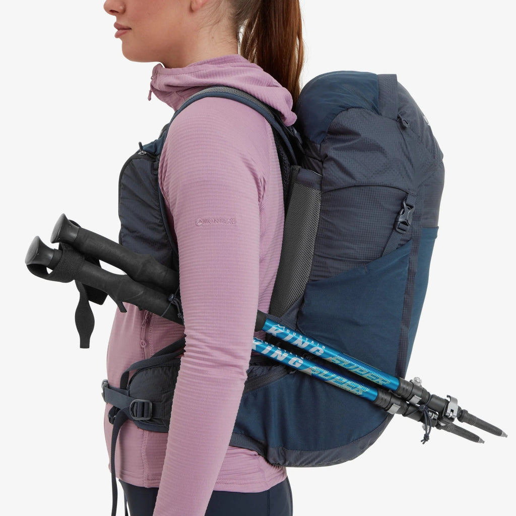 Montane Women&#39;s Trailblazer 24L Backpack - Eclipse Blue - Hill and Dale Outdoors