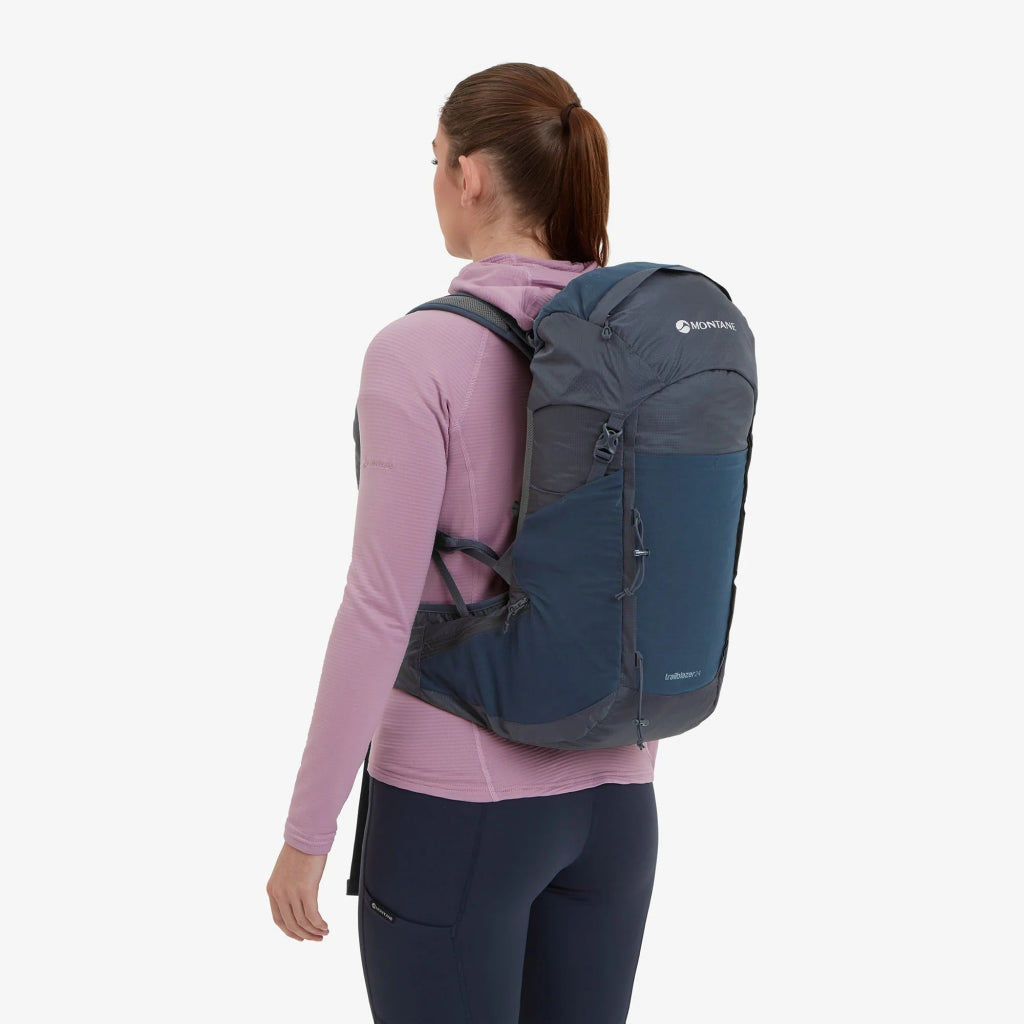 Montane Women&#39;s Trailblazer 24L Backpack - Eclipse Blue - Hill and Dale Outdoors
