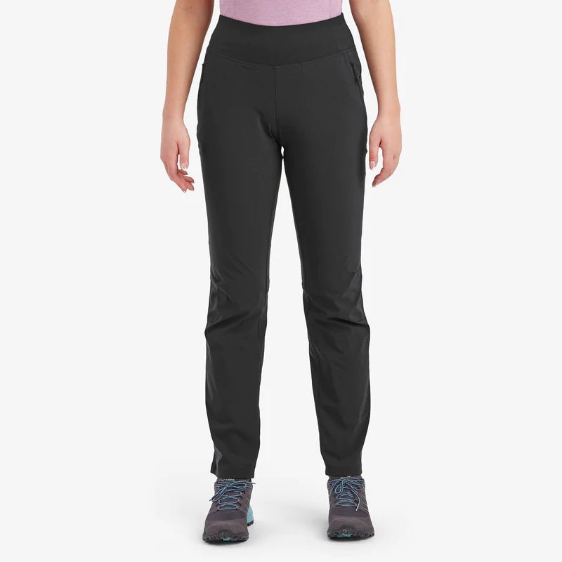 Montane Women&#39;s Tucana Lite Stretch Pants - Regular Leg - Black - Hill and Dale Outdoors