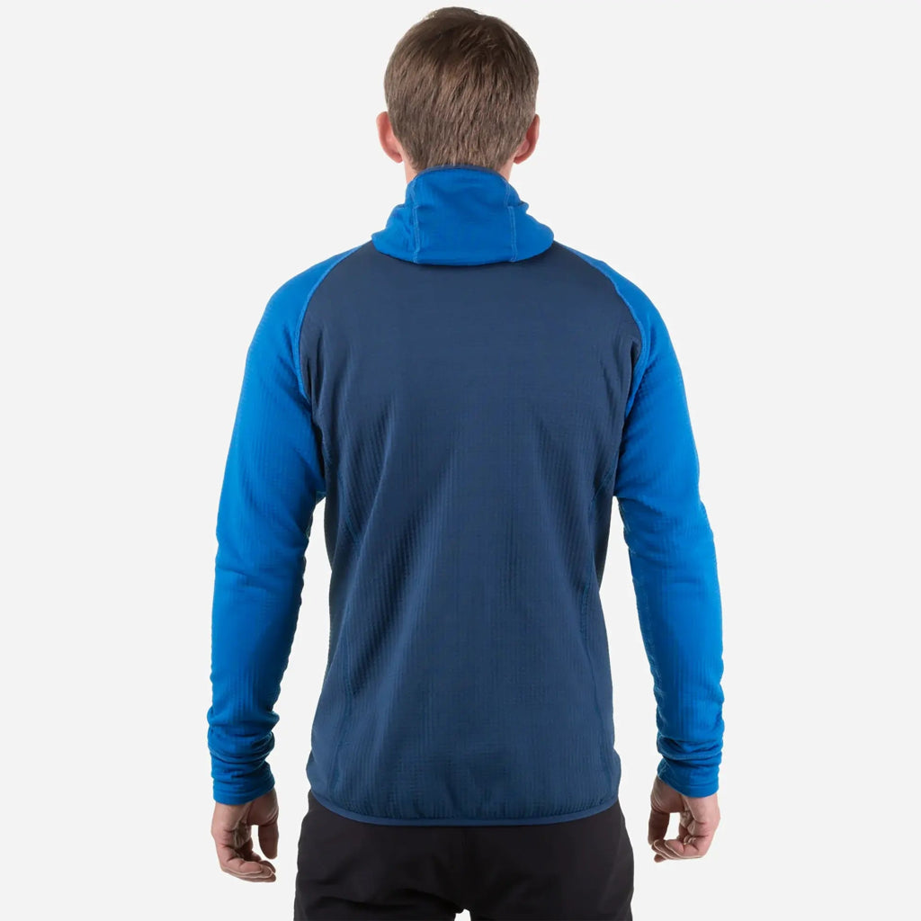 Mountain Equipment Eclipse Hooded Men&#39;s Jacket - Medieval/Cardinal - Hill and Dale Outdoors