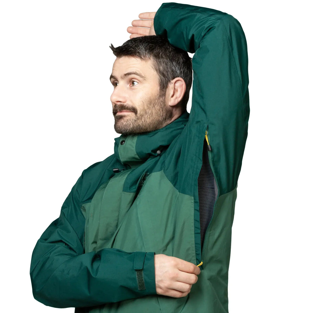 Mountain Equipment Nanda Devi Men&#39;s GTX Waterproof Jacket - Mykonos/Majolica - Hill and Dale Outdoors