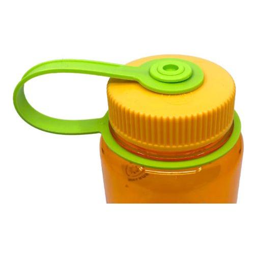 Nalgene Sustain Wide Mouth 0.5L Water Bottle - Clementine - Hill and Dale Outdoors