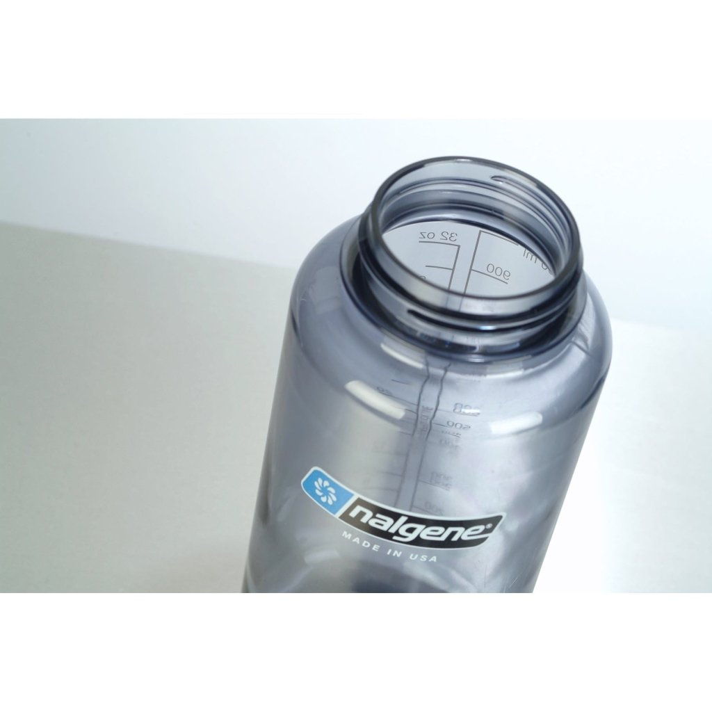 Nalgene Wide Mouth Sustain 32oz 1L Water Bottle - Grey - Hill and Dale Outdoors