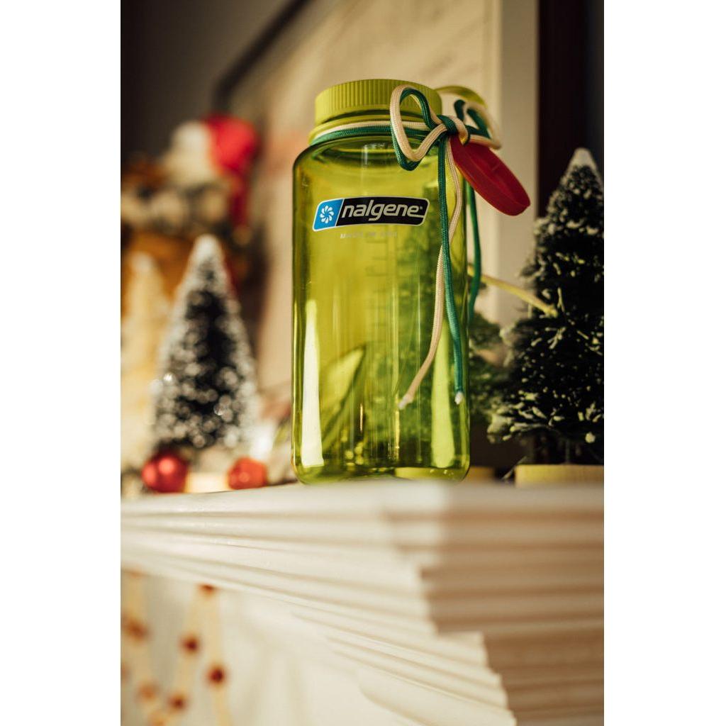 Nalgene Wide Mouth Sustain 32oz 1L Water Bottle - Spring Green - Hill and Dale Outdoors