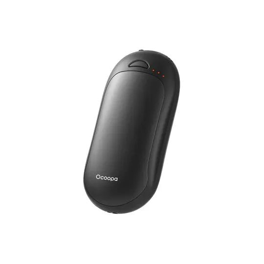 Ocoopa HotPal PD Quick Charge Rechargeable Hand Warmer - Black on Black - Hill and Dale Outdoors