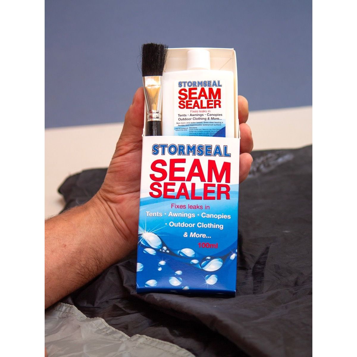 StormSeal Seam Sealer 100ml Bottle with Application Brush