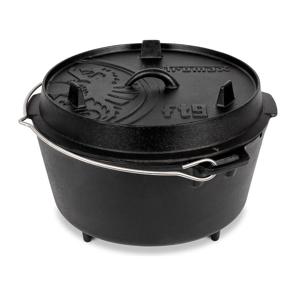 Petromax 7.5L FT9 Cast Iron Dutch Oven with Legs - Hill and Dale Outdoors