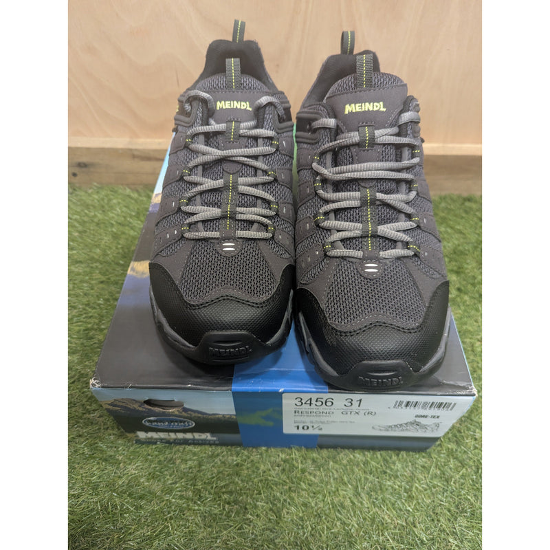 Meindl Respond GTX Walking Shoes - Anthracite - UK 10.5 (Ex-Demo)