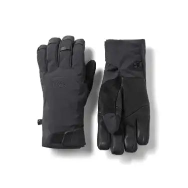 Black Rab Guide GORE-TEX insulated gloves with leather palm reinforcement