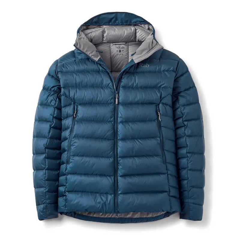 Black Rab Electron Pro insulated jacket with red zipper
