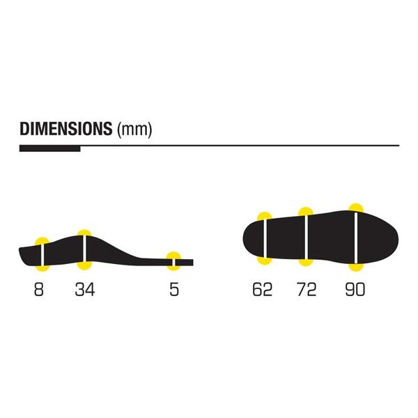 Sidas Outdoor 3Feet Insoles - High - Hill and Dale Outdoors