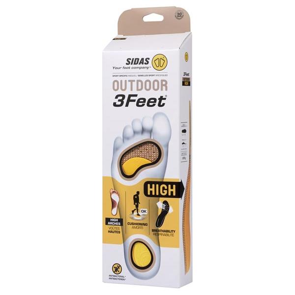 Sidas Outdoor 3Feet Insoles - High - Hill and Dale Outdoors