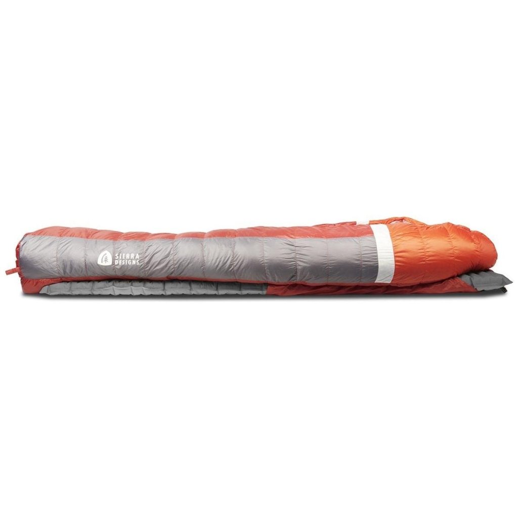 Sierra Designs Backcountry Bed 650F 20° Degree Down Sleeping Bag - Red - Hill and Dale Outdoors