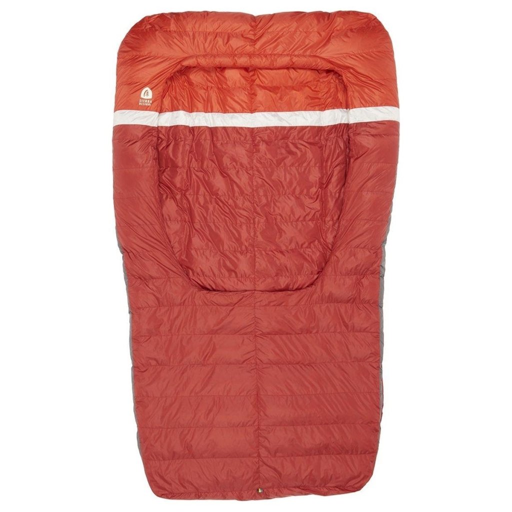 Sierra Designs Backcountry Bed Duo 650F 20° Degree Down Sleeping Bag - Red - Hill and Dale Outdoors