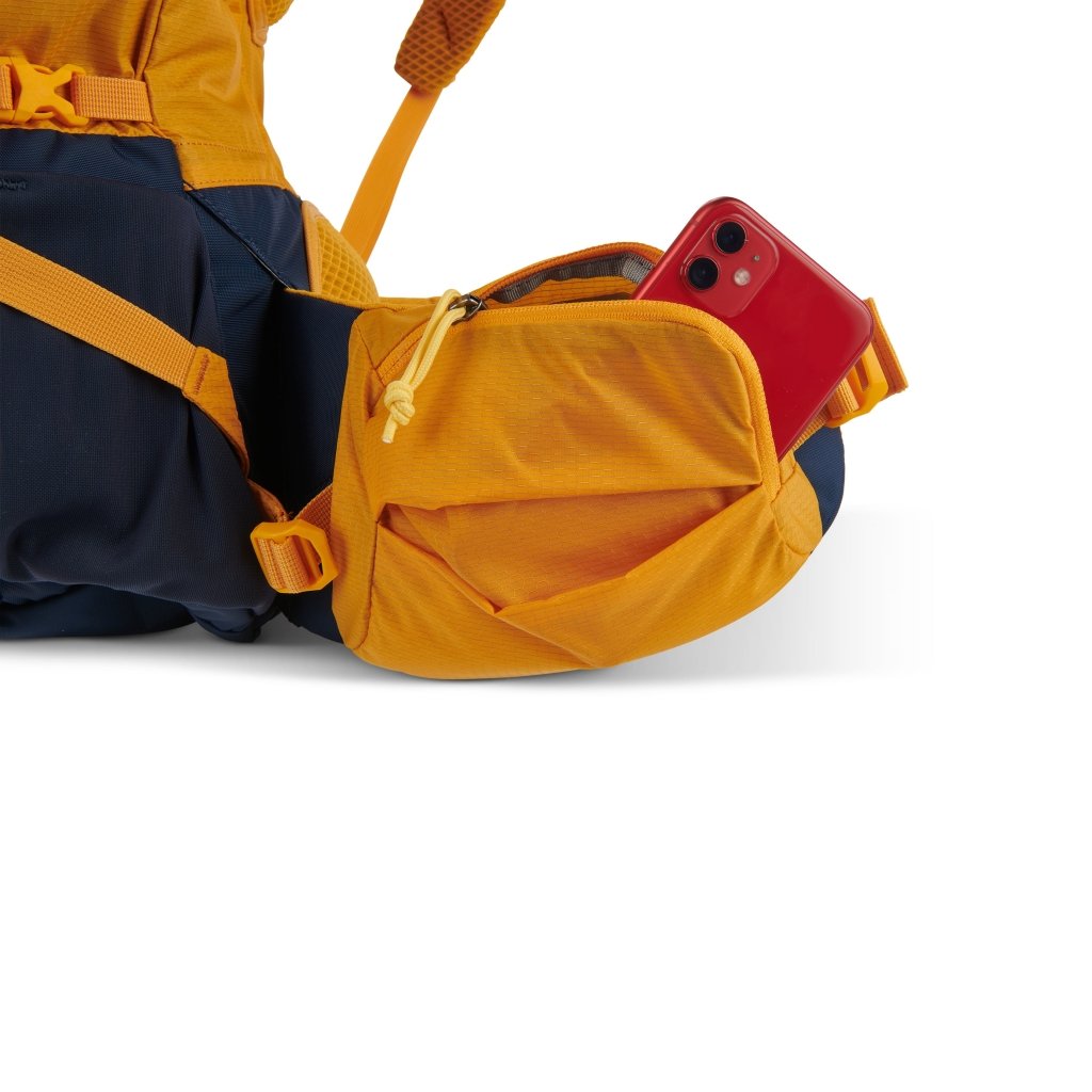 Sierra Designs Flex Capacitor 60L - 80L Backpack With Waist Belt - Butterscotch - Hill and Dale Outdoors