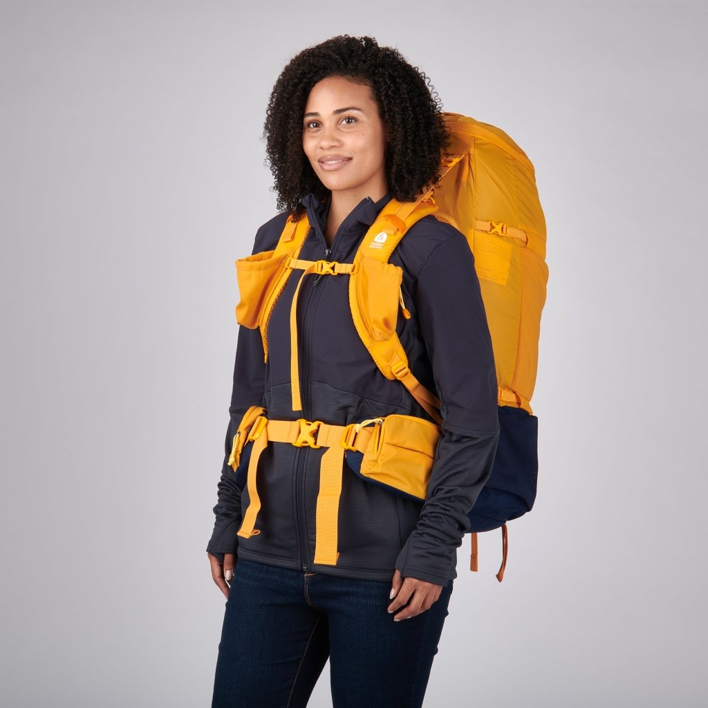 Sierra Designs Flex Capacitor 60L - 80L Backpack With Waist Belt - Butterscotch - Hill and Dale Outdoors