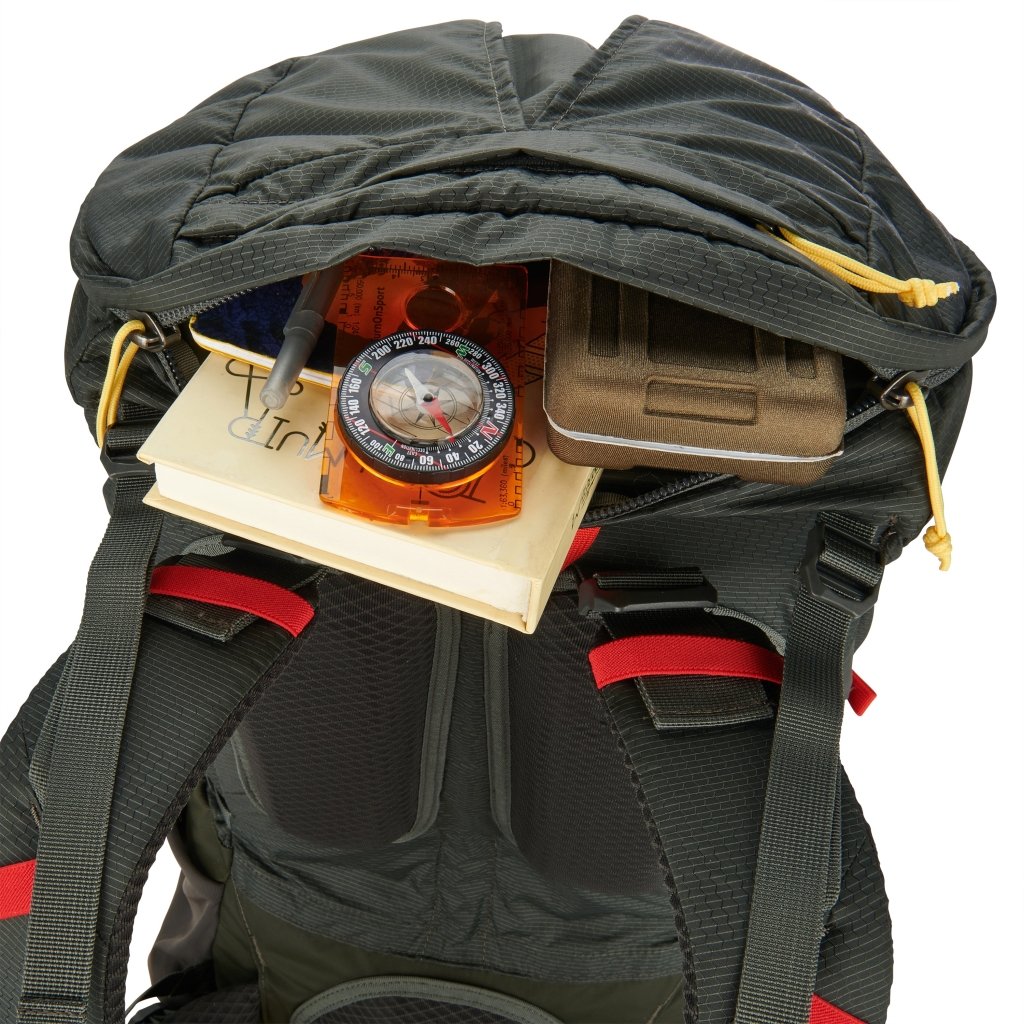 Sierra Designs Flex Capacitor 60L - 80L Backpack With Waist Belt - Peat - Hill and Dale Outdoors