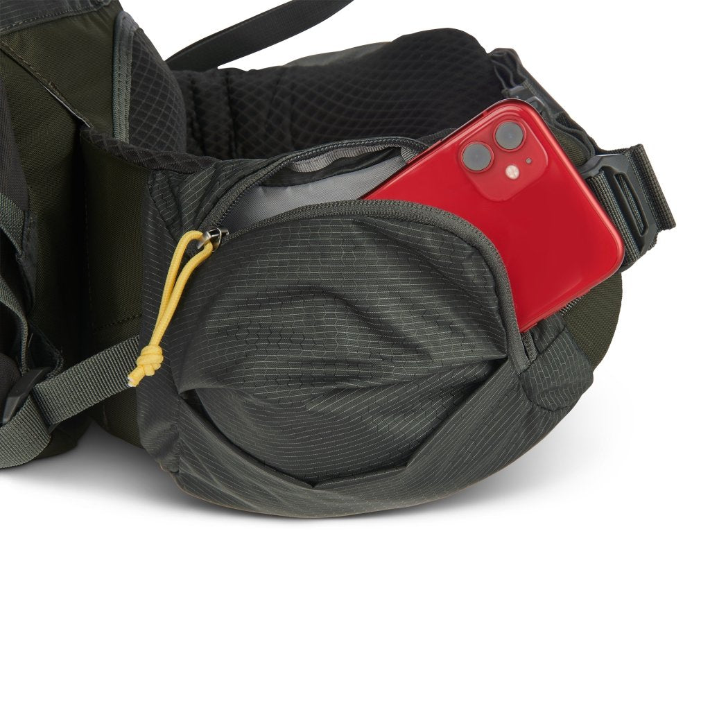 Sierra Designs Flex Capacitor 60L - 80L Backpack With Waist Belt - Peat - Hill and Dale Outdoors