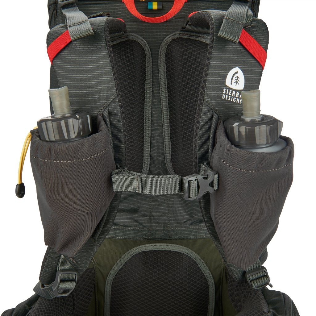 Sierra Designs Flex Capacitor 60L - 80L Backpack With Waist Belt - Peat - Hill and Dale Outdoors