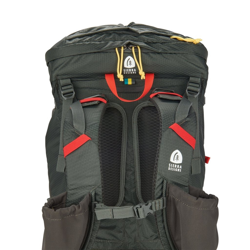 Sierra Designs Flex Capacitor 60L - 80L Backpack With Waist Belt - Peat - Hill and Dale Outdoors