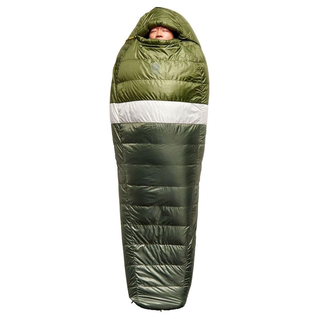 Sierra Designs Get Down 550F 20° Degree Down Sleeping Bag - Beetle Green - Hill and Dale Outdoors