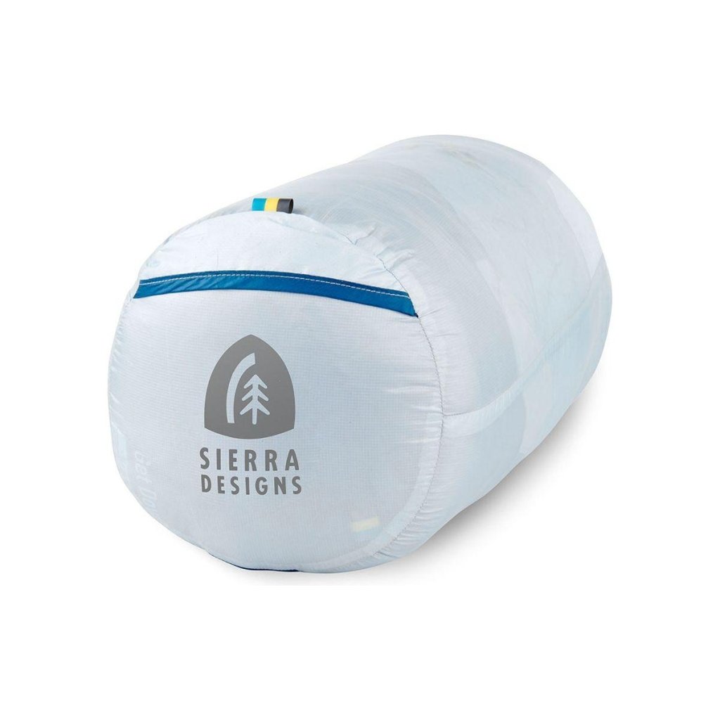 Sierra Designs Women&#39;s Get Down 550F 20° Degree Down Sleeping Bag - Moroccan Blue - Hill and Dale Outdoors