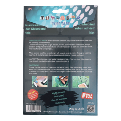 Stormsure &#39;TUFF Tape&#39; Assorted Self Adhesive Patch Set - Large (12 patches) - Hill and Dale Outdoors