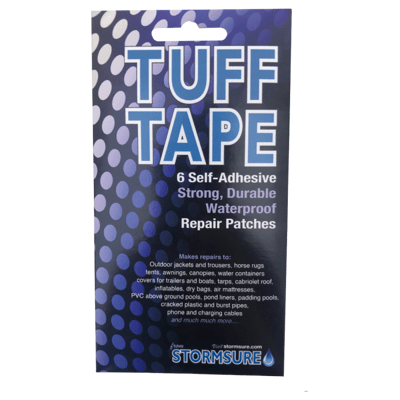 Stormsure &#39;TUFF Tape&#39; Assorted Self Adhesive Patch Set - Small (6 patches) - Hill and Dale Outdoors