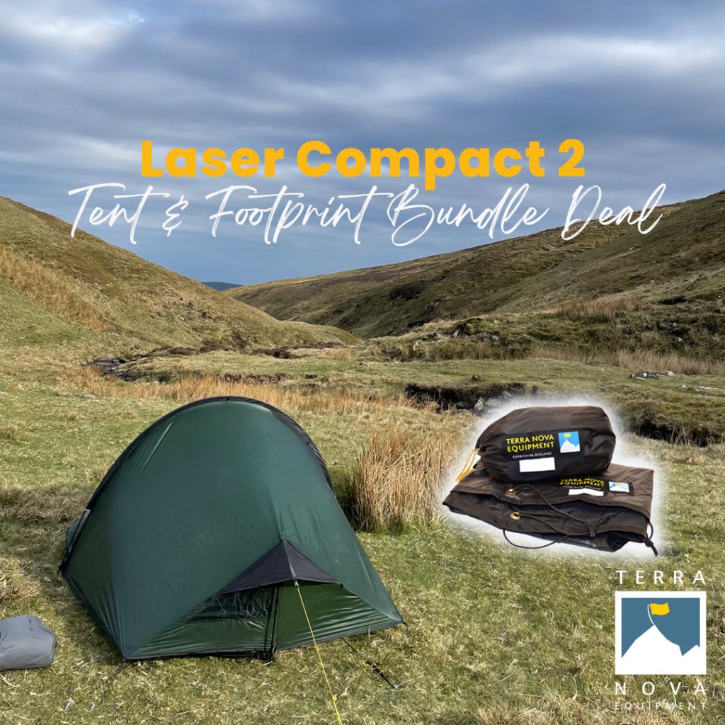 Terra Nova Laser Compact 2 Tent + Footprint Bundle - Hill and Dale Outdoors