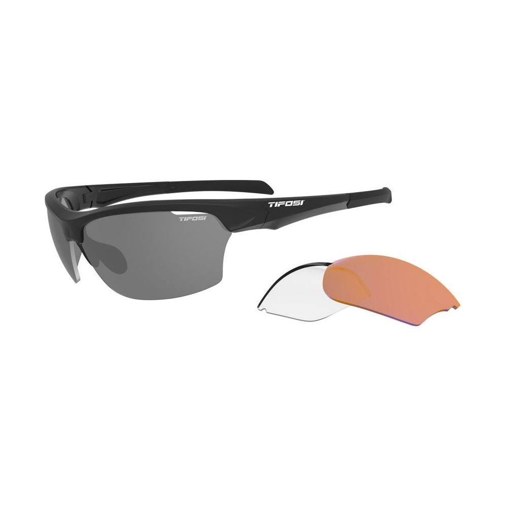 Tifosi Swank Intense Single Lens Sunglasses - Matte Black