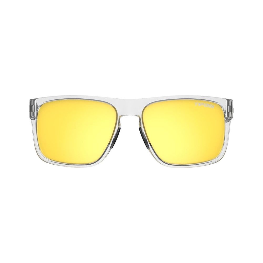 Tifosi Swick Single Lens Sunglasses - Crystal Clear/ Smoke Yellow