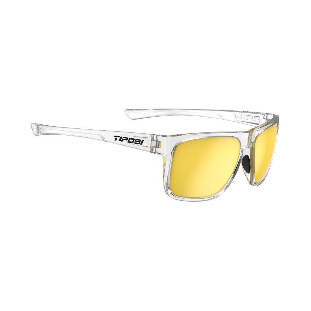 Tifosi Swick Single Lens Sunglasses - Crystal Clear/ Smoke Yellow