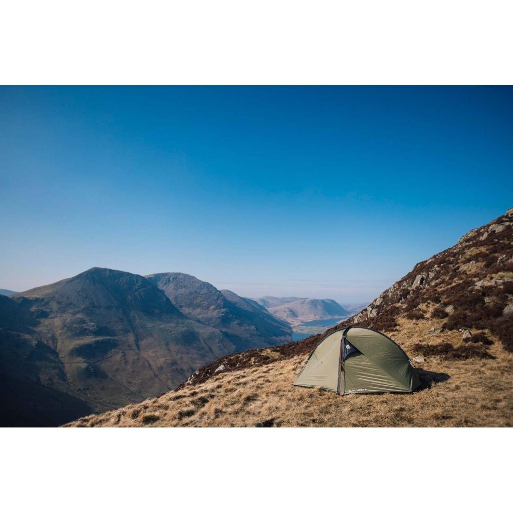 Wild Country Helm Compact 2 Two - Person Tent - Green (2025) - Hill and Dale Outdoors