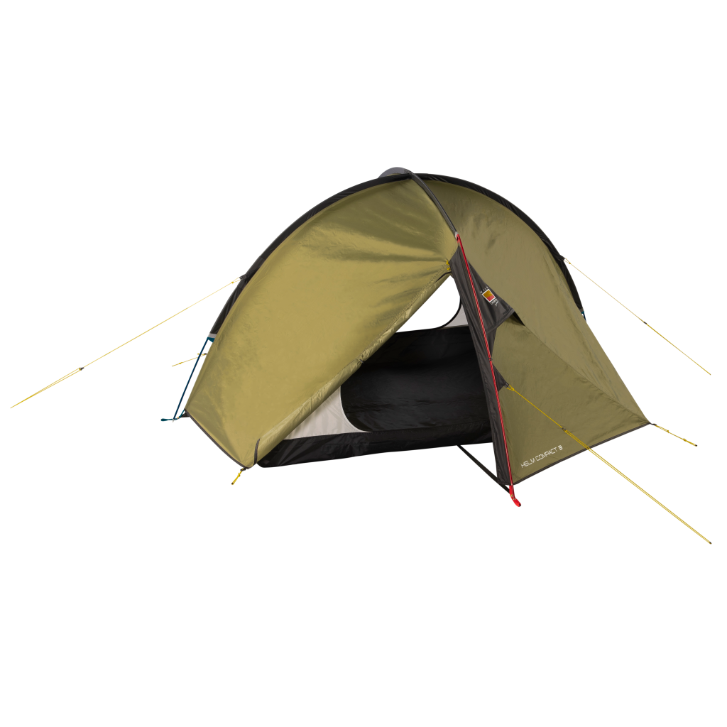 Wild Country Helm Compact 3 Three - Person Tent - Green (2025) - Hill and Dale Outdoors