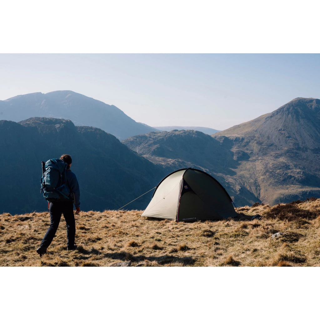 Wild Country Helm Compact 3 Three - Person Tent - Green (2025) - Hill and Dale Outdoors