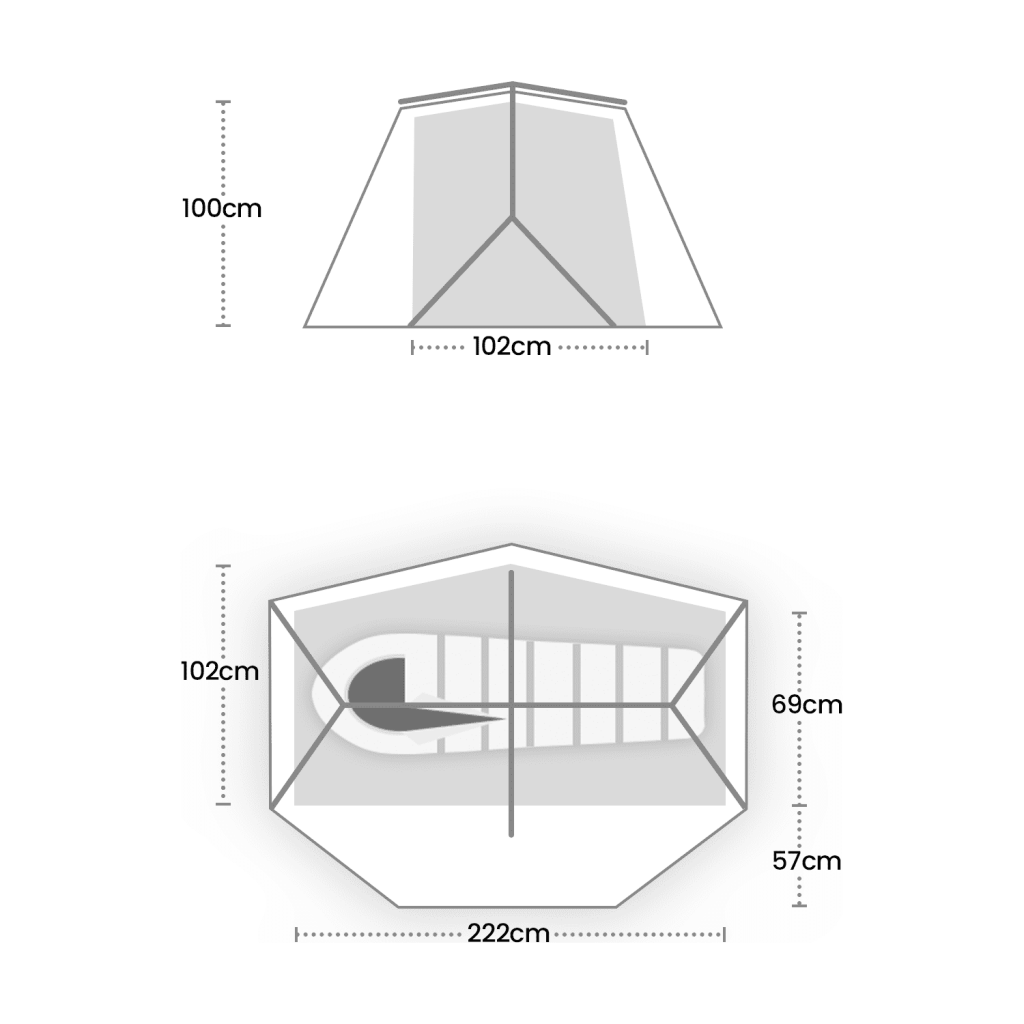Wild Country Panacea 1 Tent - Hill and Dale Outdoors