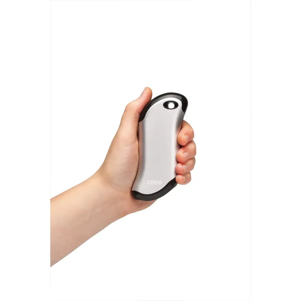 Zippo HeatBank 9s Rechargeable Hand Warmer - Silver - Hill and Dale Outdoors