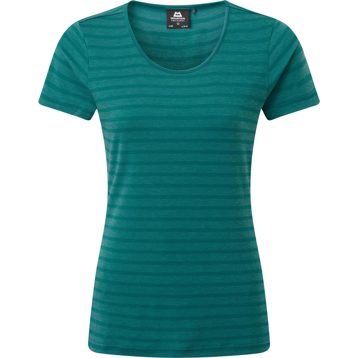 Mountain Equipment Stripe Women&#39;s T- Shirt - Spruce Stripe