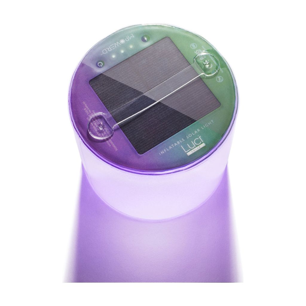 Luci Color Inflatable Solar Rechargeable Multi Colour Lantern